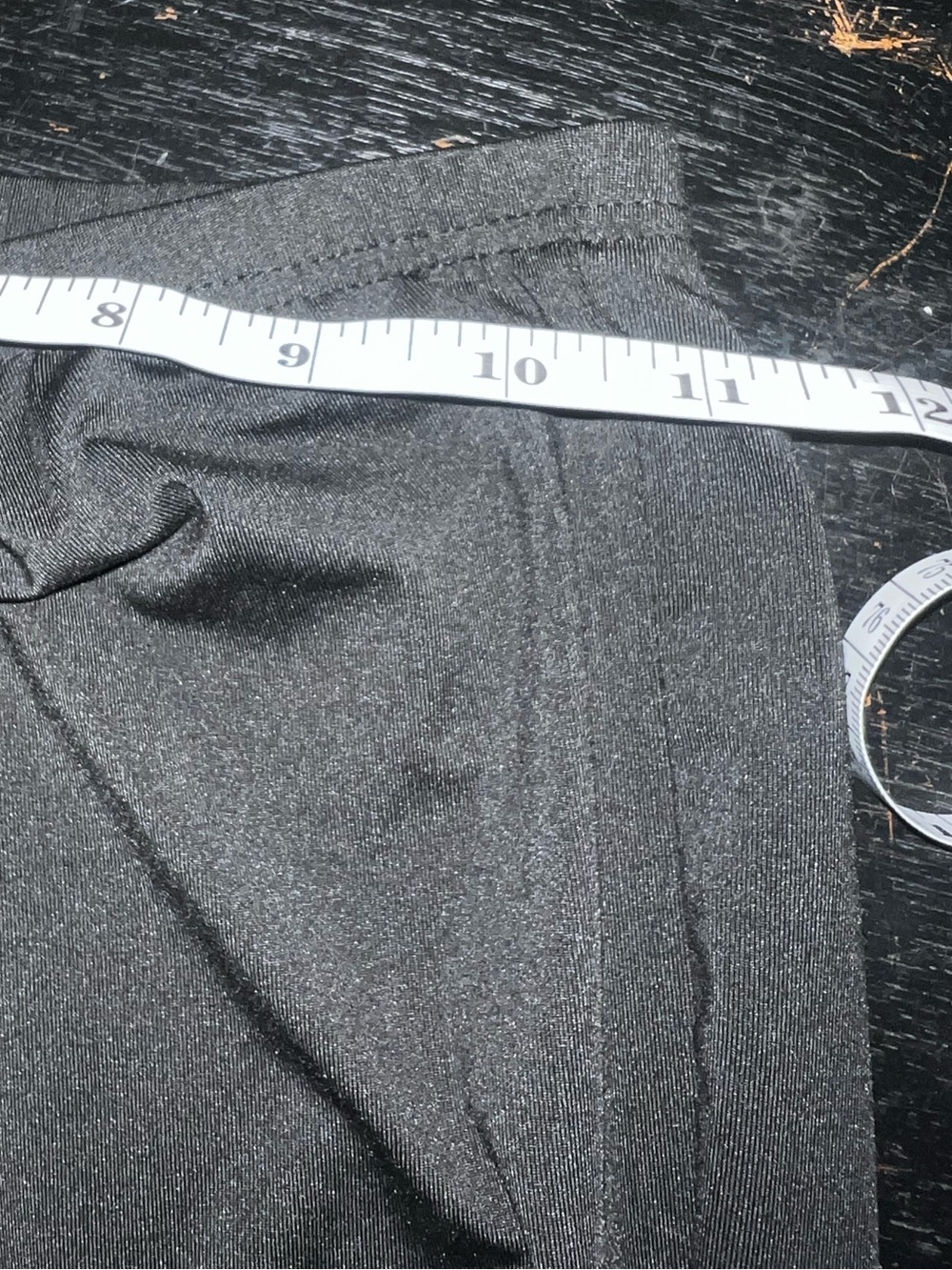 GIORGIA Paris High Rise Flare Yoga Pant Wide Leg Athleisure Stretch Black Size S - Picture 7 of 7